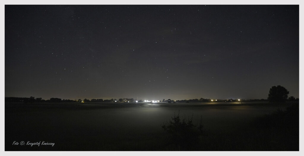 Ścinawskie Bagno nocą
